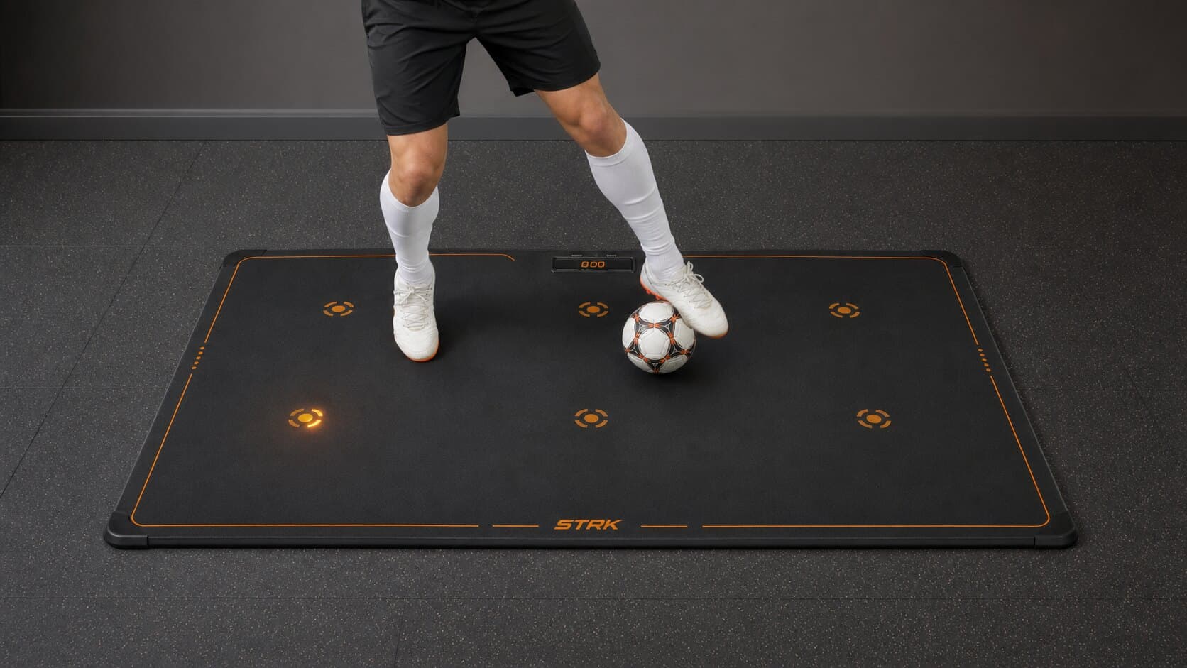 10 minute soccer ball mastery routine using STRK target zones